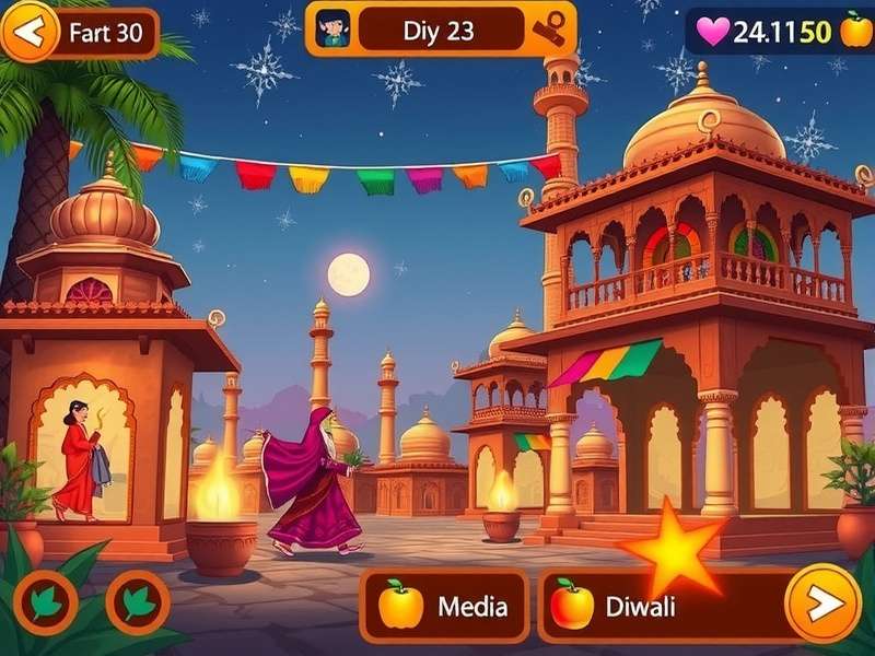 Diwali Festival in Curry Pepper Journey